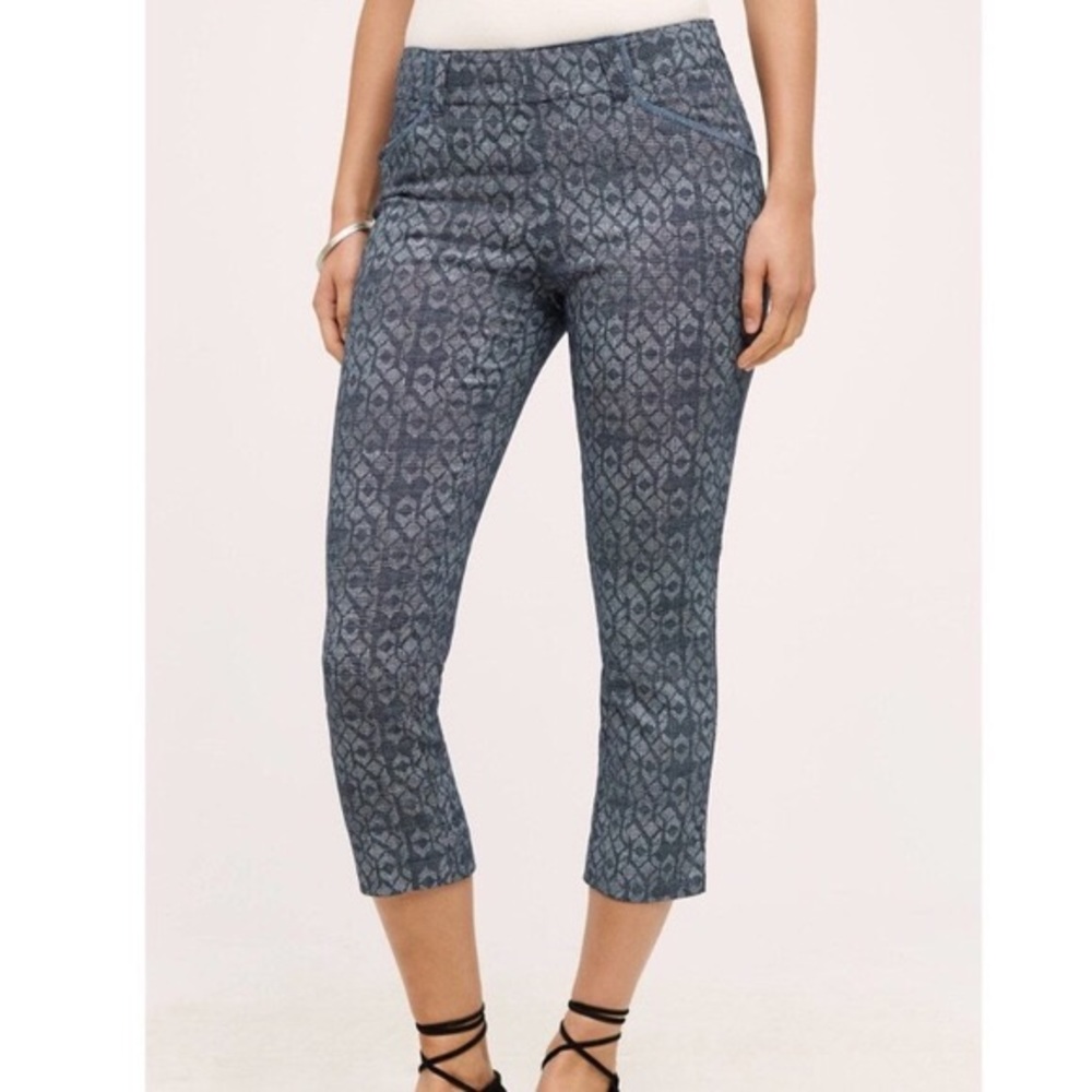 Anthropologie pants - Marina Charlie crops - NEW